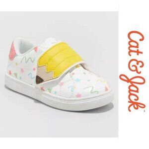 Cat and Jack | Pencil Strap Back to School Velcro Strap Sneakers | Size 6